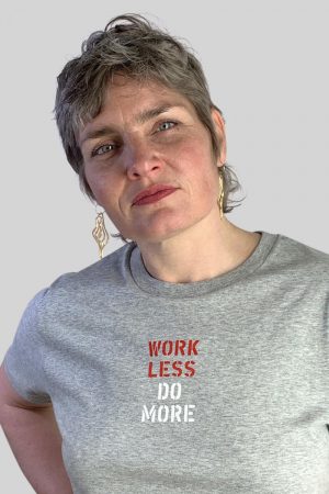 work less do more Shirt von Elternhaus